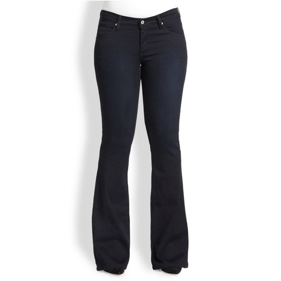 James Jeans Denim - James Jeans Juliette Bootcut Jeans Dark Wash Size 29 Cotton Lycra Made in USA